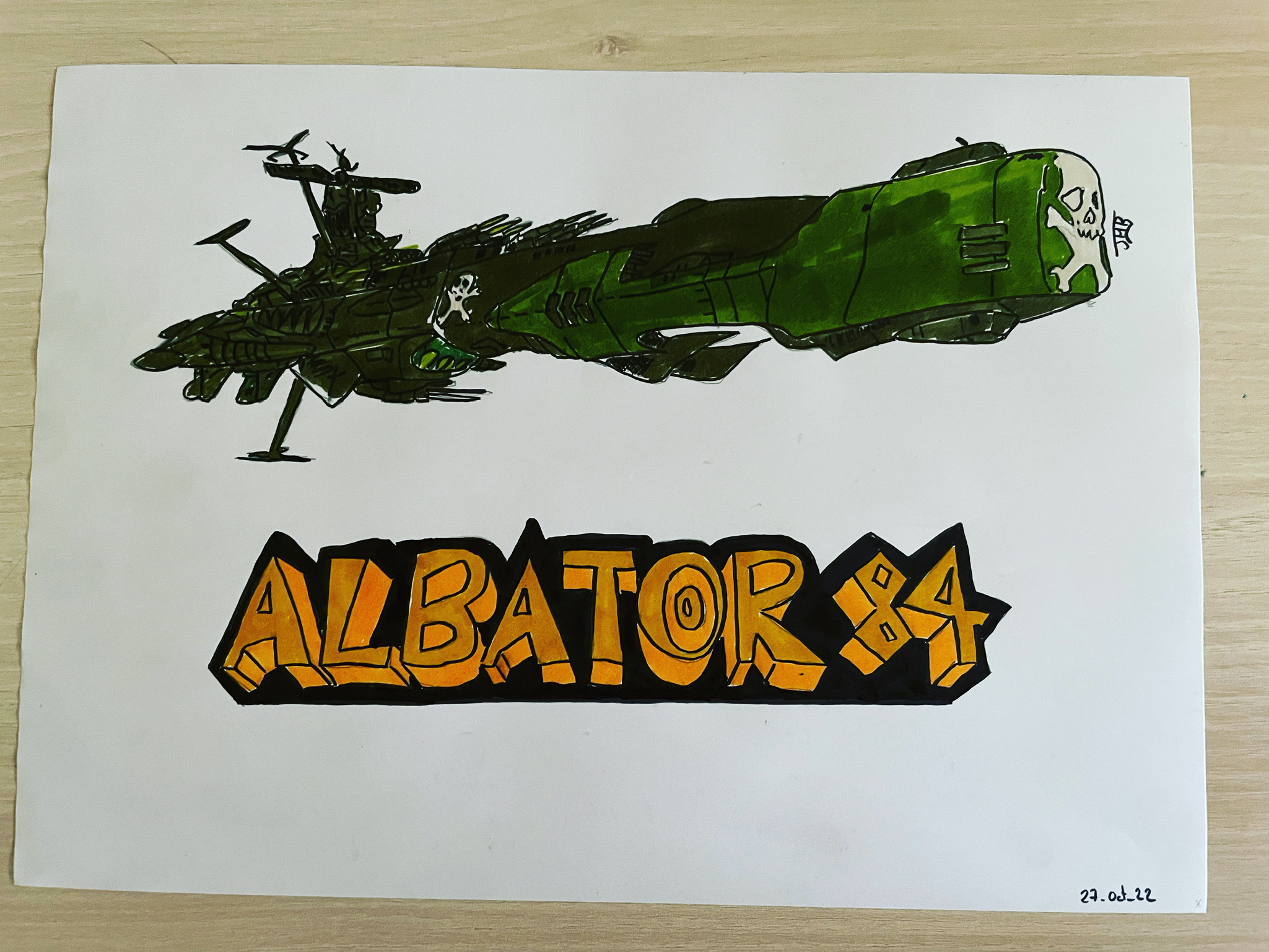Albator 84 vaisseau