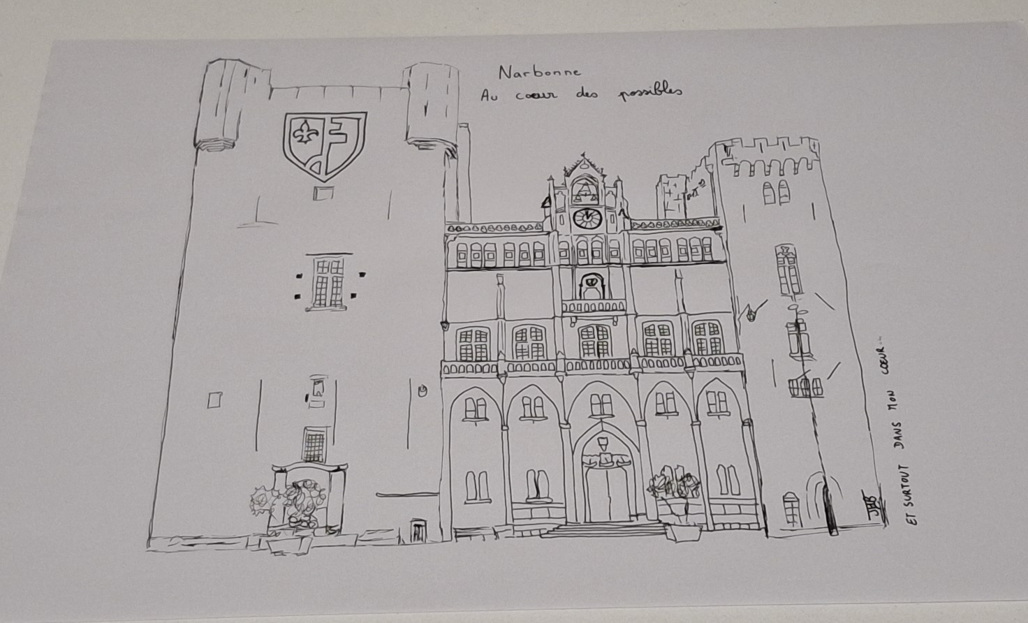 Dessin du Capitole