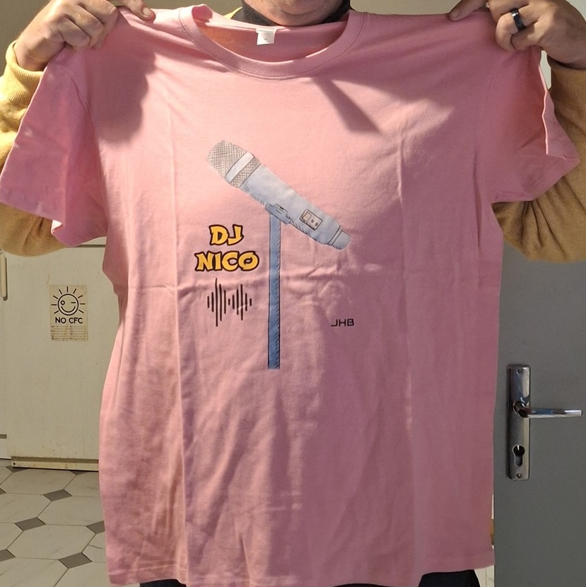 T-Shirt DJ Nico