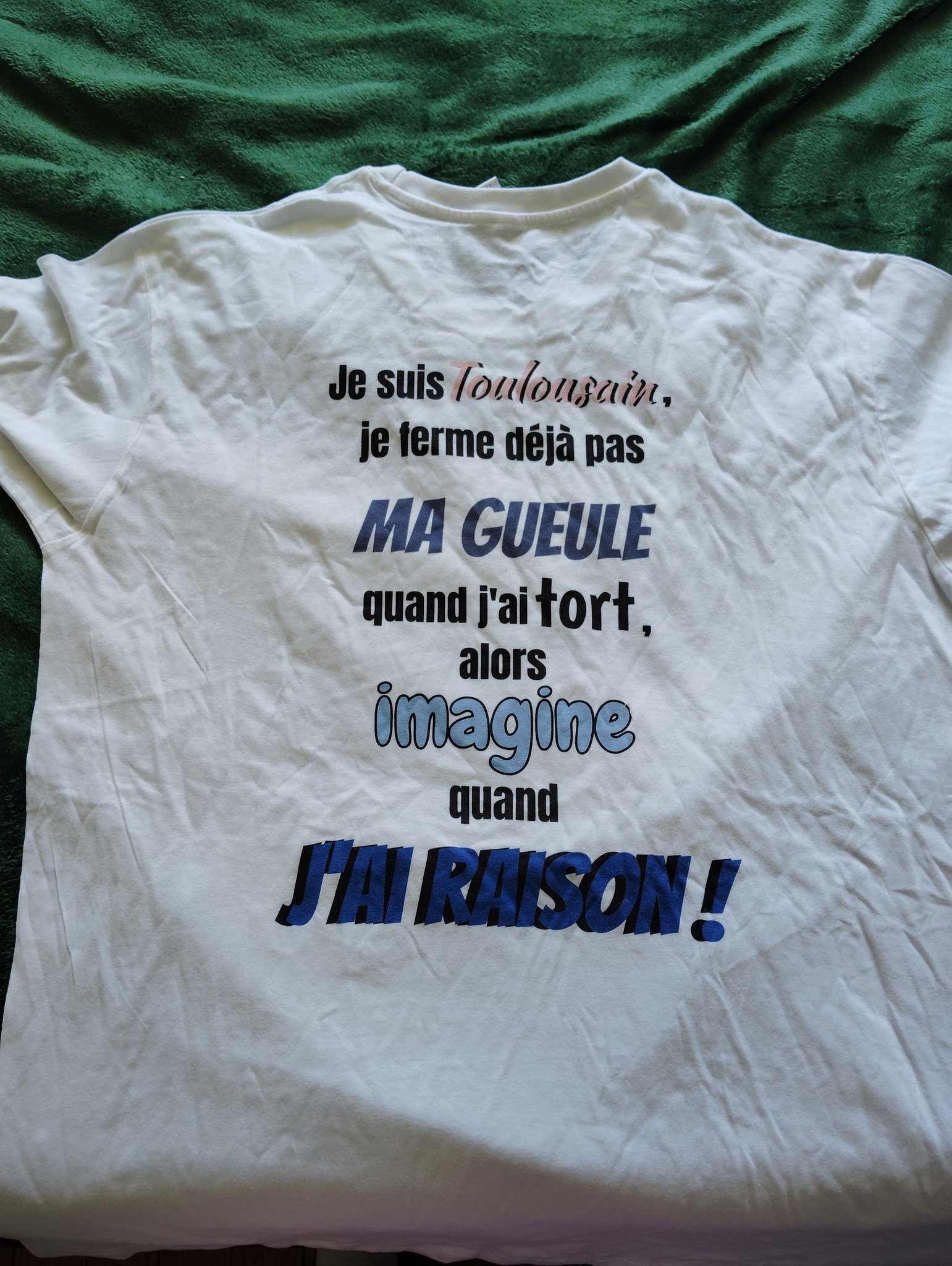 T-Shirt Toulousain ma Gueule